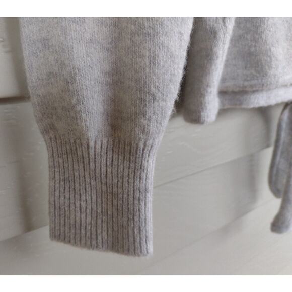 LOFT Ann Taylor Womens Wool Blend Gray Soft Cozy Pullover Sweater Size S Small - Picture 4 of 5